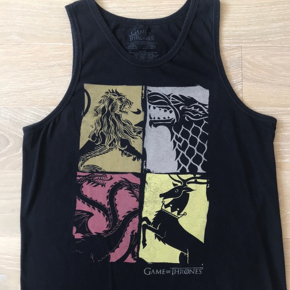 *SOLD* - Game of Thrones Men’s Tank Top - Picture 2 of 5